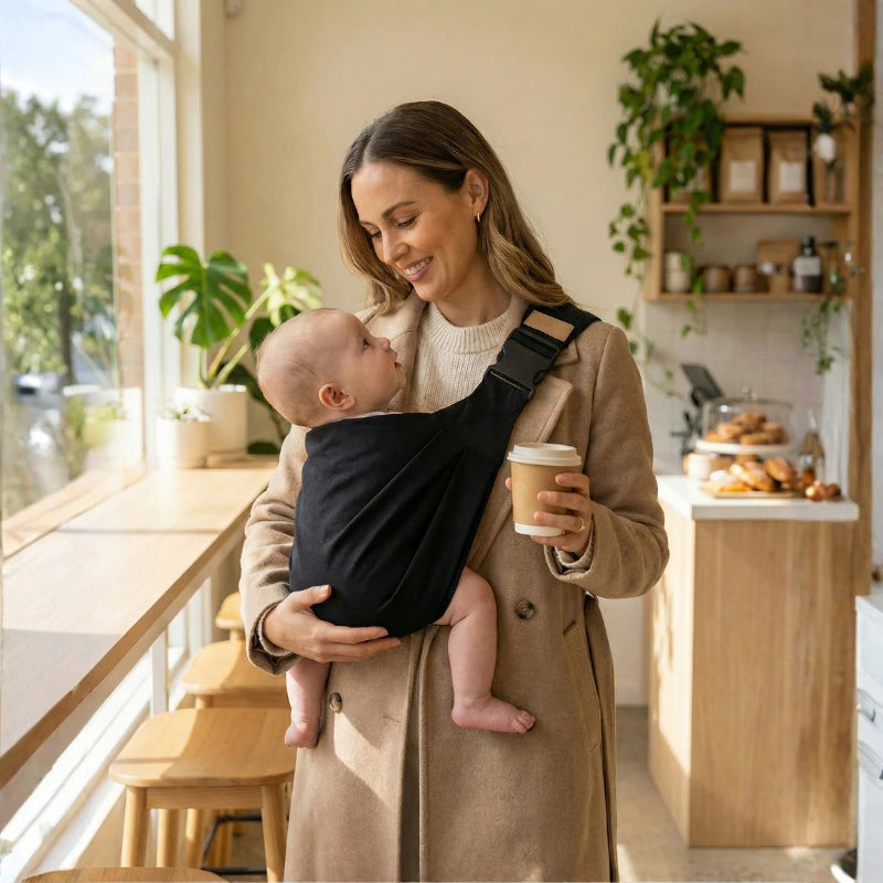 Babybana : Soulagez vos douleurs et portez votre bébé en toute simplicité.